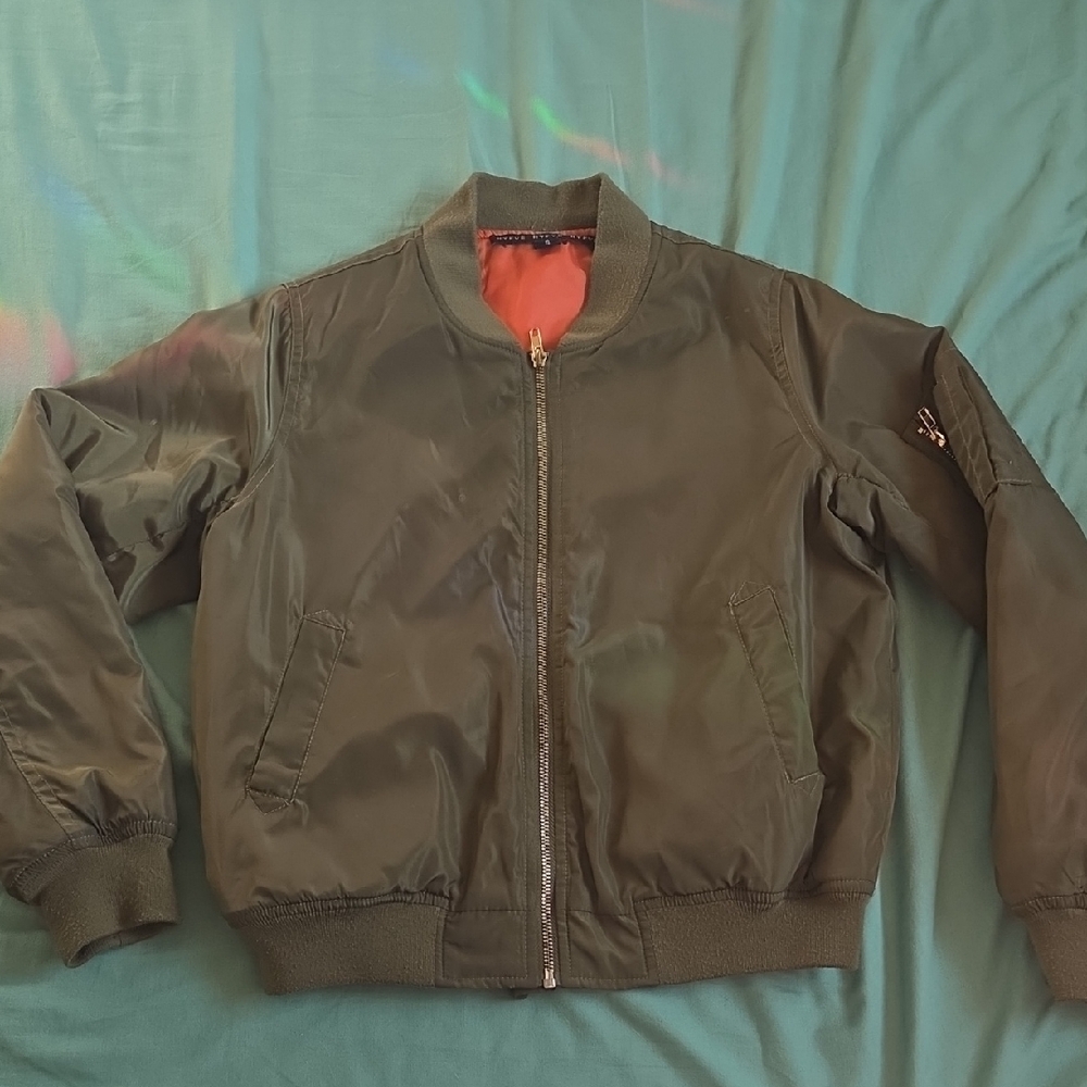 HYFVE Olive Bomber Jacket